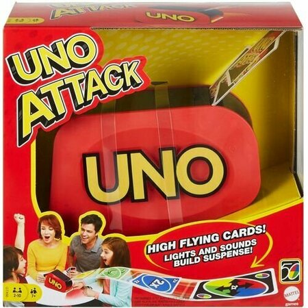 MATTEL Card Game, UNO Attack, 112 Cards, 2-10 Players MTTGTX66